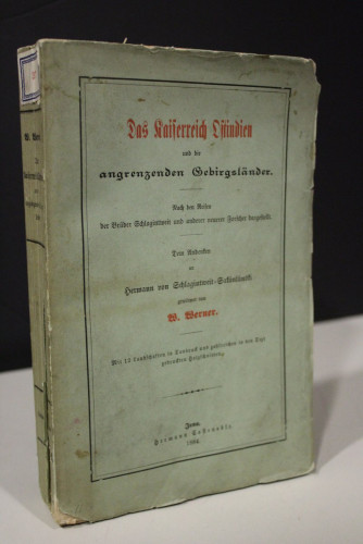 Portada del libro de Das Kaiserreich Ostindien und die angrenzenden Gebirgsländer. Nach den Reisen der Brüder Schlagintweit...