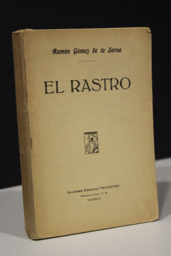 Portada del libro de El Rastro.- Gómez de la Serna, Ramón.- Prometeo.