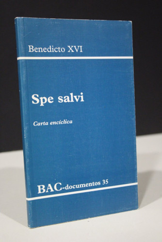 Portada del libro de Spe salvi. Carta encíclica