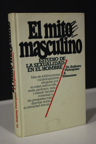 Portada del libro de El mito masculino. Estudio de la sexualidad en el hombre