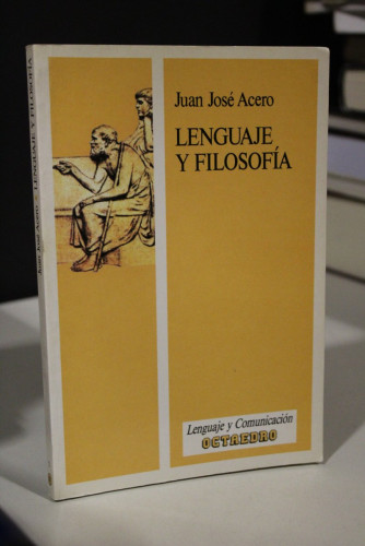 Portada del libro de Lenguaje y filosofía