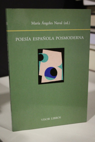 Portada del libro de Poesía española posmoderna