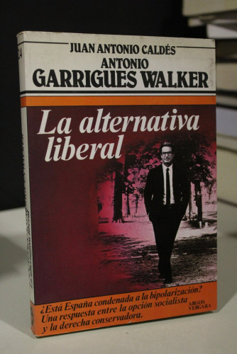 Portada del libro de La alternativa liberal