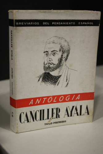 Portada del libro de Antología. Canciller Ayala. Crónicas. Tomo primero.