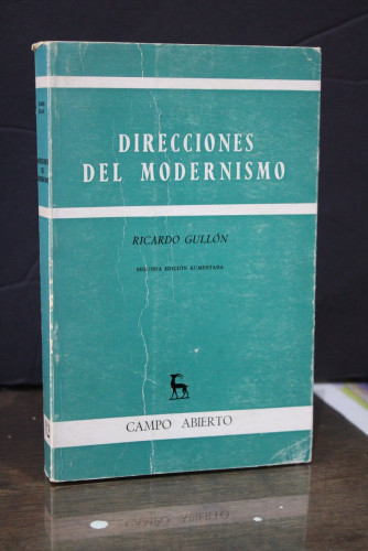 Portada del libro de Direcciones del modernismo