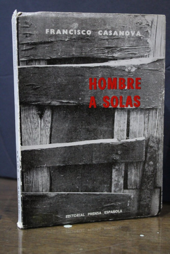 Portada del libro de Hombre a solas