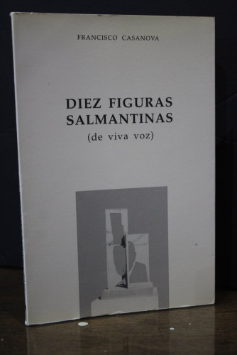 Portada del libro de Diez Figuras Salmantinas (de viva voz)