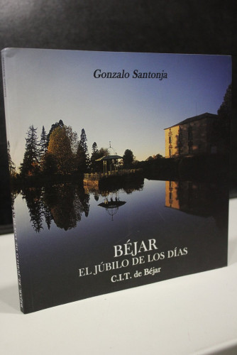 Portada del libro de Béjar. El júbilo de los días