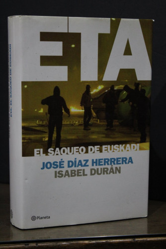 Portada del libro de ETA. El saqueo de Euskadi