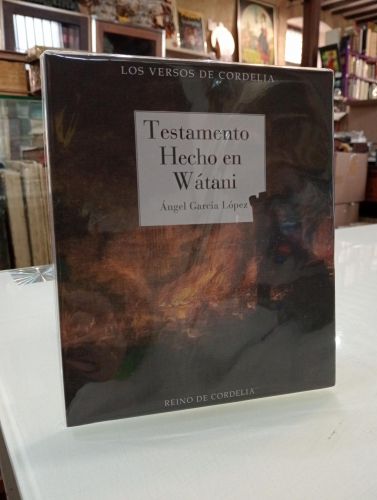 Portada del libro de Testamento hecho en Wátani [Dedicado]