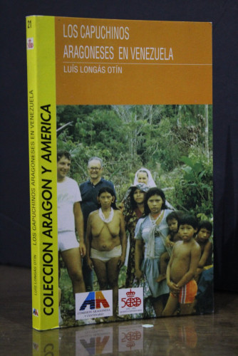 Portada del libro de Los capuchinos aragoneses en Venezuela