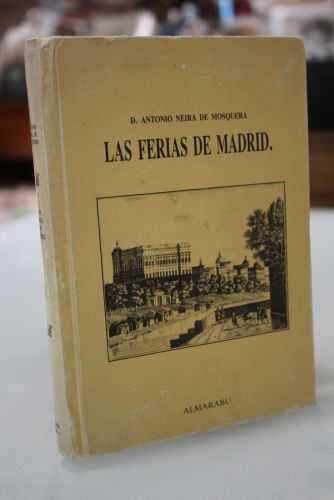 Portada del libro de Las Ferias de Madrid.