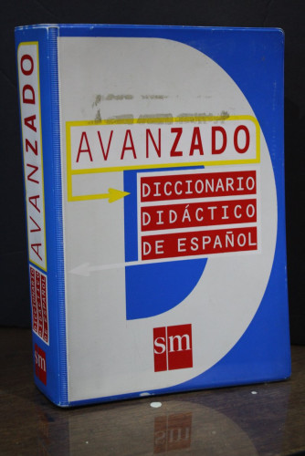 Portada del libro de Avanzado. Diccionario didáctico de español.- SM.