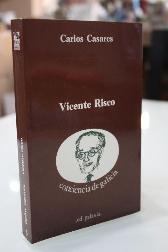 Portada del libro de Vicente Risco.