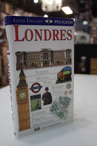 Portada del libro de Guías Visuales Peugeot.- Londres
