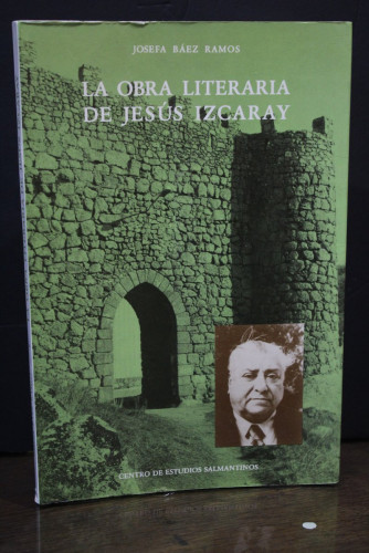 Portada del libro de La obra literaria de Jesús Izcaray