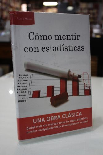 Portada del libro de Cómo mentir con estadísticas
