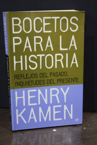 Portada del libro de Bocetos para la historia. Reflejos del pasado, inquietudes del presente