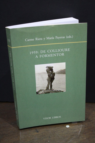 Portada del libro de 1959: De Collioure a Formentor