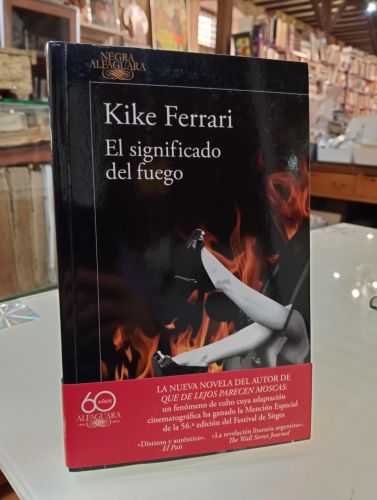 Portada del libro de El significado del fuego [Dedicado]