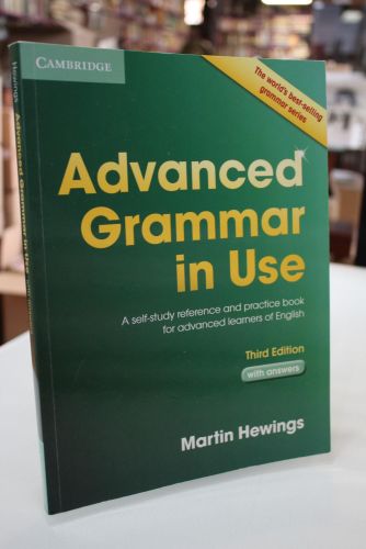 Portada del libro de Advanced Grammar in Use with Answers. A self-study reference and practice book for advanced learners...
