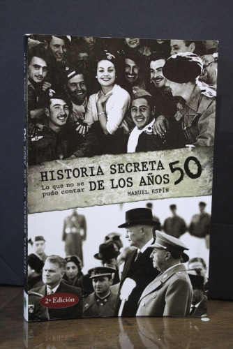 Portada del libro de Historia secreta de los años 50