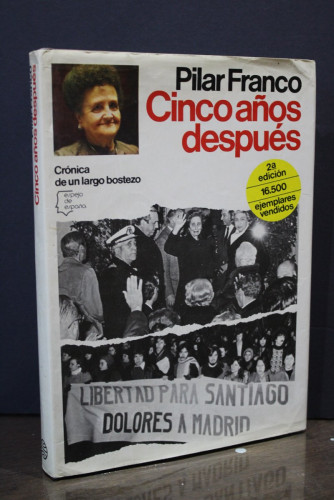 Portada del libro de Cinco años después