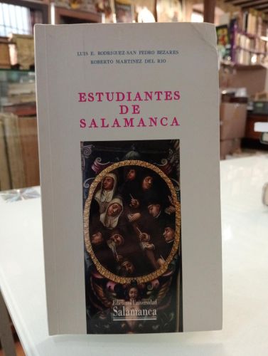 Portada del libro de Estudiantes de Salamanca [Dedicado]
