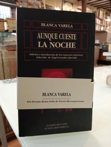 Portada del libro de Aunque cueste la noche [Dedicado por el editor]