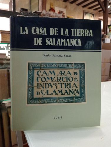 Portada del libro de La Casa de la Tierra de Salamanca [Dedicado]