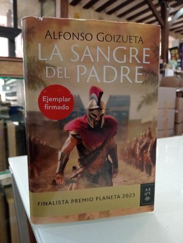Portada del libro de La sangre del padre [Dedicado]