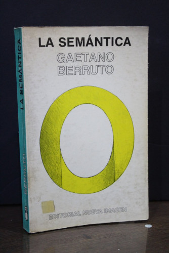 Portada del libro de La semántica. Berruto, Gaetano.