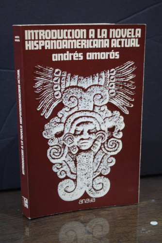 Portada del libro de Introducción a la novela hispanoamericana actual