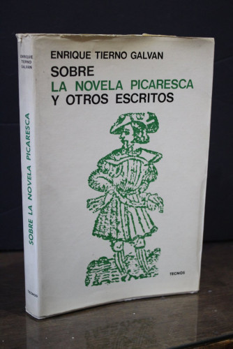 Portada del libro de Sobre la novela picaresca y otros escritos