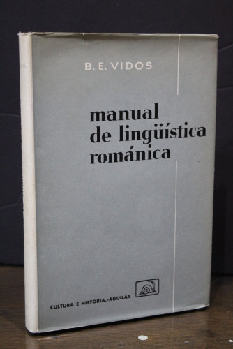 Portada del libro de Manual de Lingüística Románica