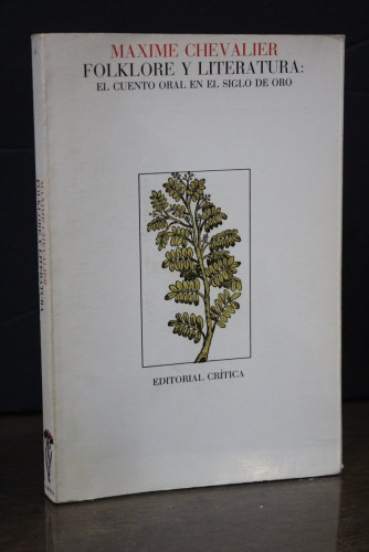 Portada del libro de Folklore y literatura. El cuento oral en el Siglo de Oro