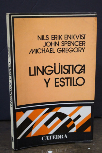 Portada del libro de Lingüística y estilo