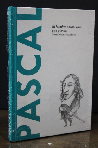 Portada del libro de Pascal. El hombre es una caña que piensa