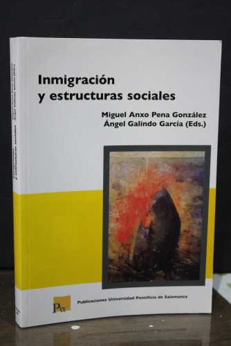 Portada del libro de Inmigración y estructuras sociales