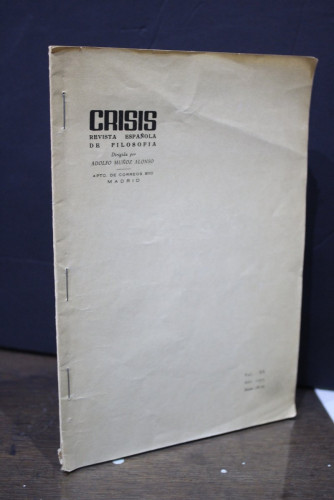 Portada del libro de Mística y expresión: La originalidad cultural de Santa Teresa.- Dedicado.- Crisis, XX(1973), 211-242....