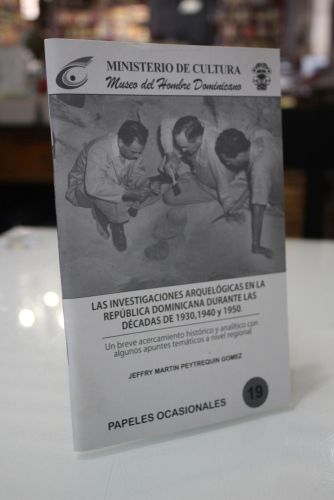 Portada del libro de Papeles ocasionales 19.- Las investigaciones arqueológicas en la República Dominicana durante las décadas...