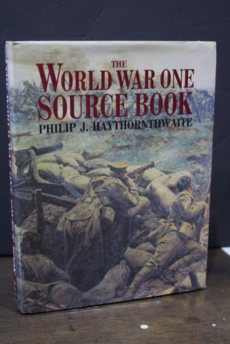 Portada del libro de The World War One Source Book