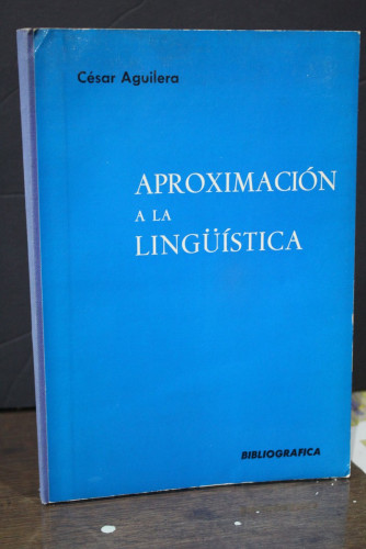 Portada del libro de Aproximación a la lingüística