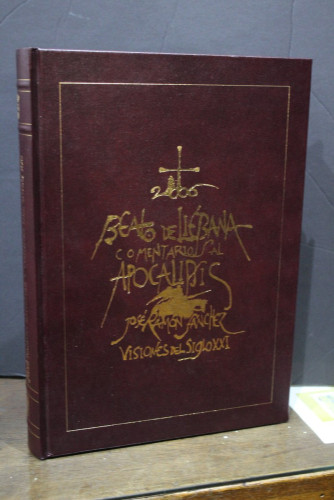 Portada del libro de Comentario al Apocalipsis de San Juan.- Liébana, Beato de.- Dedicatoria Miguel Ángel Revilla.