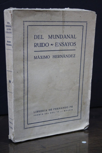 Portada del libro de Del mundanal ruido. Ensayos