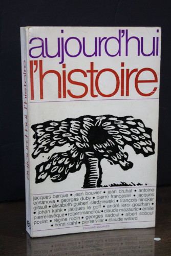 Portada del libro de Aujourd'hui, l'Histoire.- Éditions Sociales