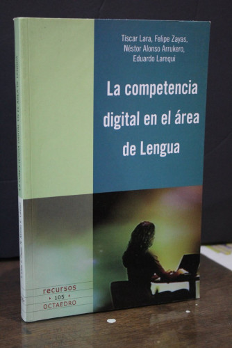 Portada del libro de La competencia digital en el área de Lengua.