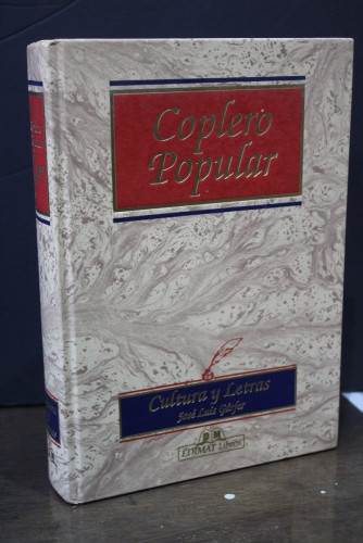 Portada del libro de Coplero Popular