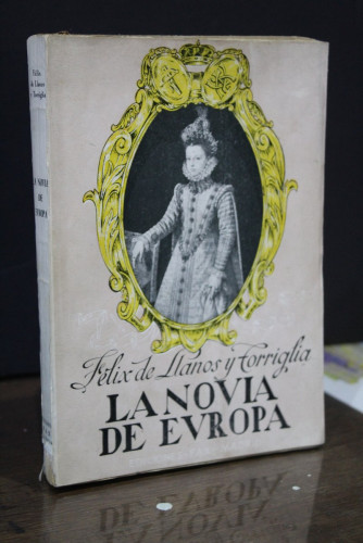 Portada del libro de La novia de Europa. Isabel Clara Eugenia