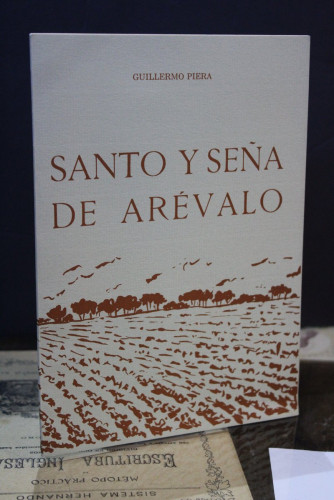 Portada del libro de Santo y seña de Arévalo. (Catorce sonetos por amor a una ciudad)